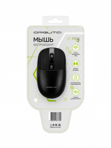 Орбита OT-PCM72 Черная мышь беспроводная (USB, 2.4ГГц, 1АА, 10м)